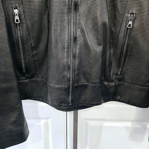 Rag & Bone Quilted Leather Biker Jacket - Picture 4 of 16